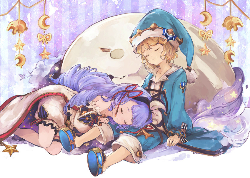 phoebe, morphe, and ikelos (granblue fantasy) drawn by wataichi_meko
