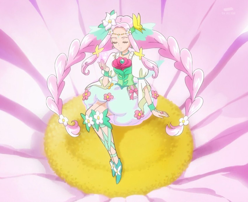 hanami kotoha and cure felice (precure and 1 more)