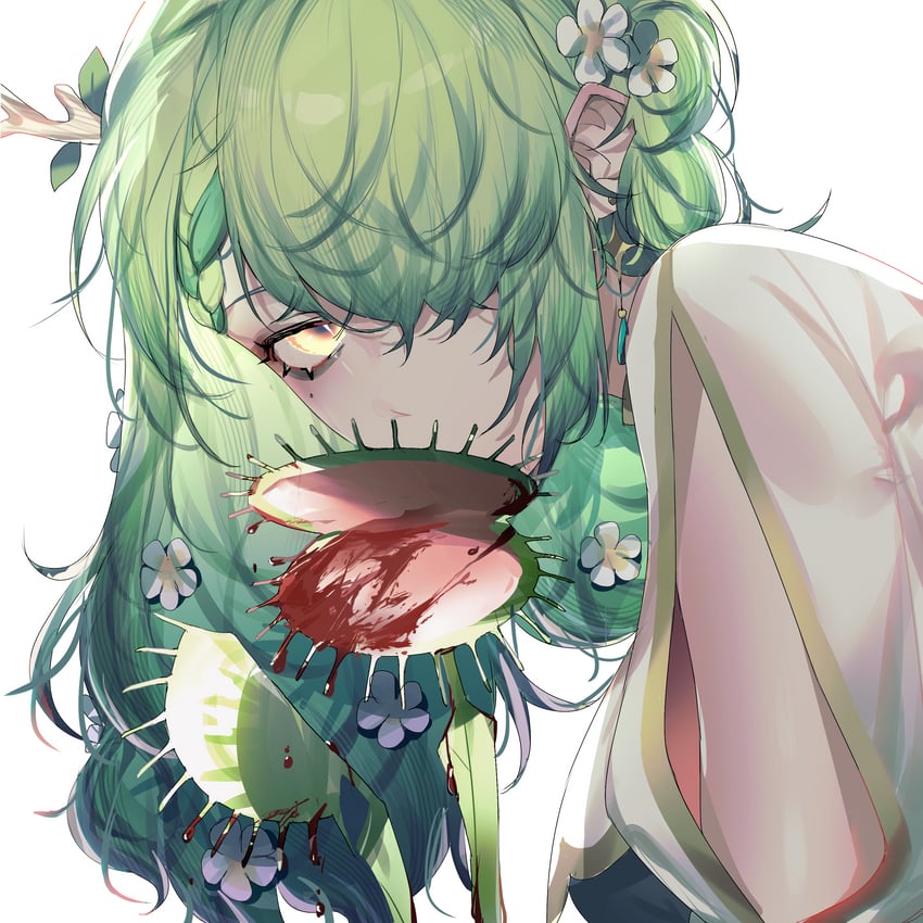 ceres fauna (hololive and 1 more) drawn by ysoroth