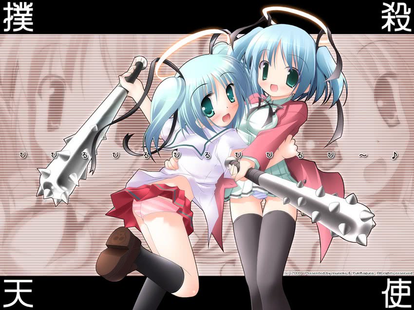 mitsukai dokuro (bokusatsu tenshi dokuro-chan) drawn by inuneko and kagura_yuuki