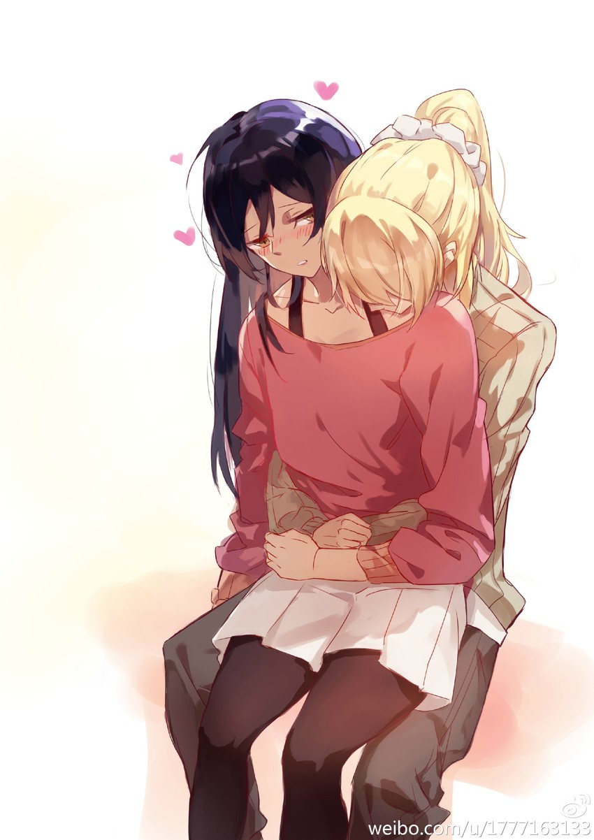 sonoda umi and ayase eli (love live! and 1 more) drawn by kzhu