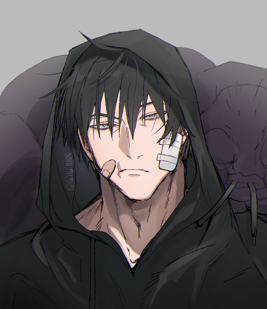 fushiguro touji and inventory curse (jujutsu kaisen) drawn by lailu