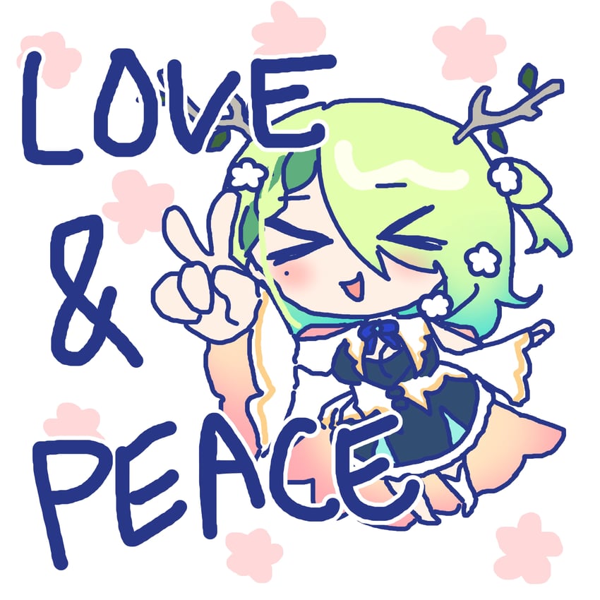 ceres fauna (hololive and 1 more) drawn by ceres_fauna_(artist)