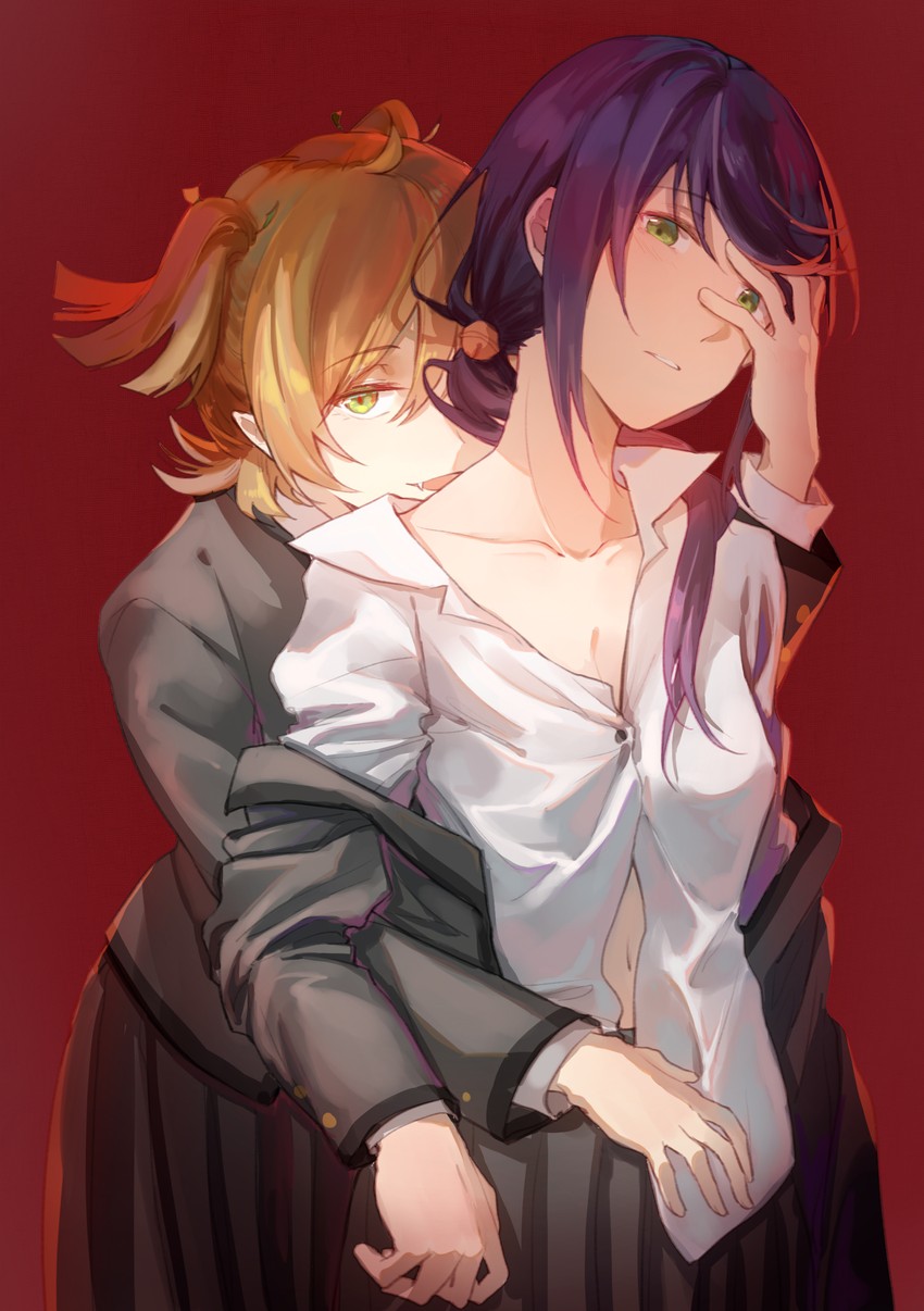 daiba nana and hoshimi junna (shoujo kageki revue starlight) drawn by walluka