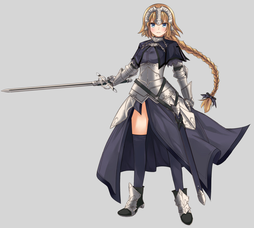 jeanne d'arc and jeanne d'arc (fate and 1 more) drawn by rain_(nadroj31 ...