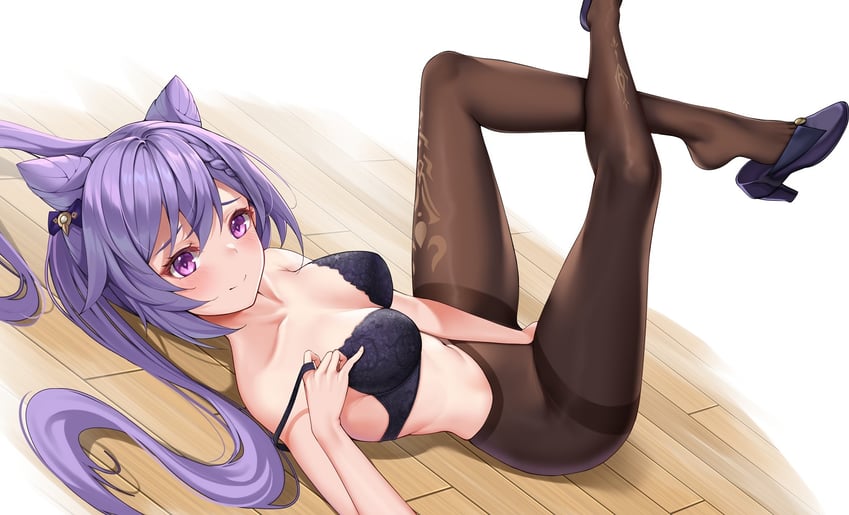 keqing (genshin impact) drawn by matrix16