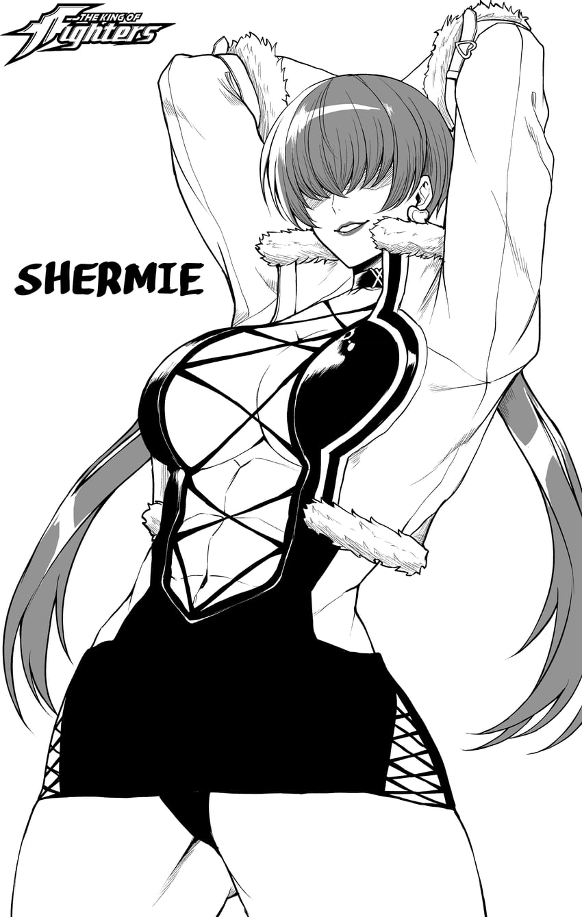 shermie (the king of fighters and 1 more) drawn by yones81239278