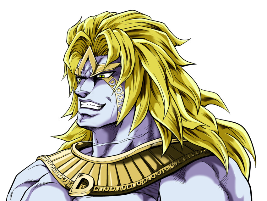 dio brando and heaven ascended dio (jojo no kimyou na bouken and 1 more) drawn by shinomiya_akino