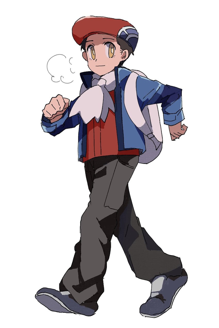 lucas (pokemon and 2 more) drawn by shichibee_(stm_mimi)