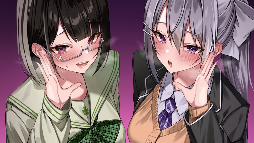 higuchi kaede and seto miyako (nijisanji) drawn by ia_1928