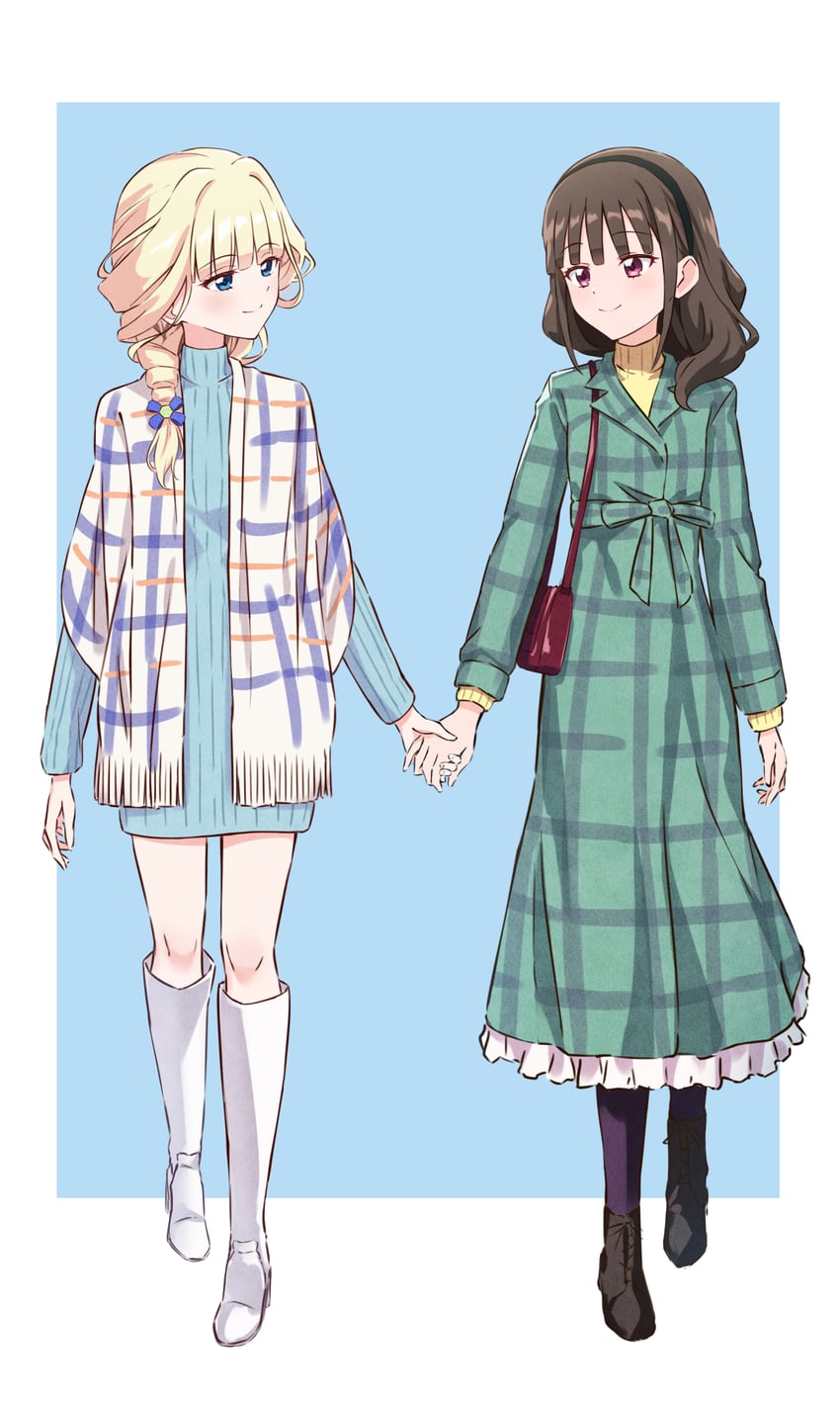 nekoyashiki yuki and nekoyashiki mayu (precure and 1 more) drawn by nuenue