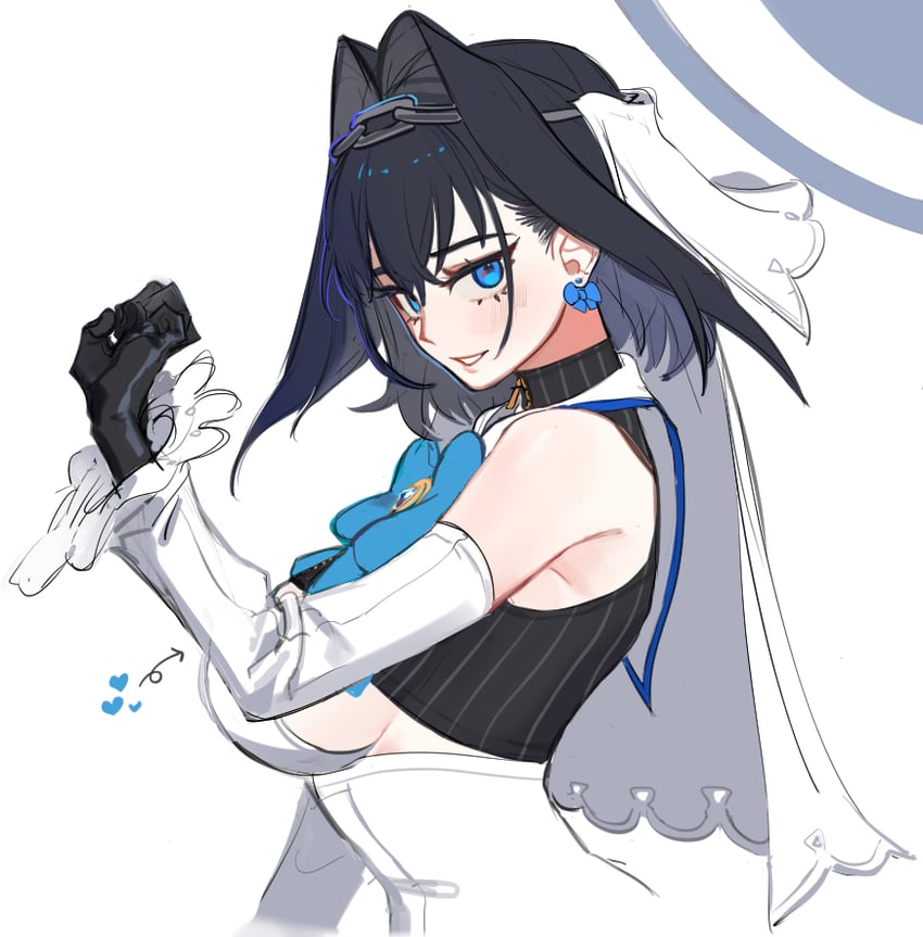 ouro kronii (hololive and 1 more) drawn by eus_ing