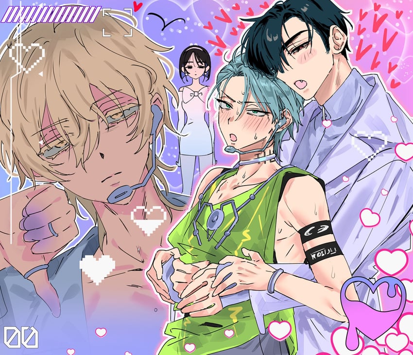 sua, till, ivan, and luka (alien stage) drawn by lp00lplp