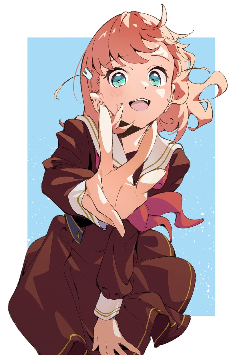 hinoshita kaho (love live! and 1 more) drawn by koiori