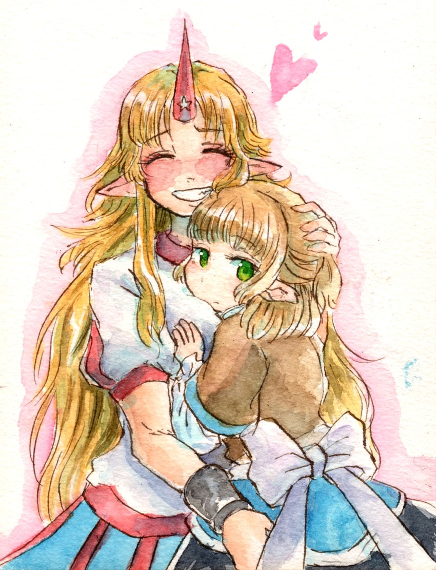 mizuhashi parsee and hoshiguma yuugi (touhou) drawn by piyo_(piyoko528)