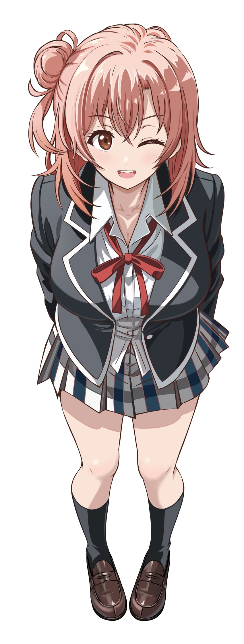 yuigahama yui (yahari ore no seishun lovecome wa machigatteiru.) drawn by zaofeng
