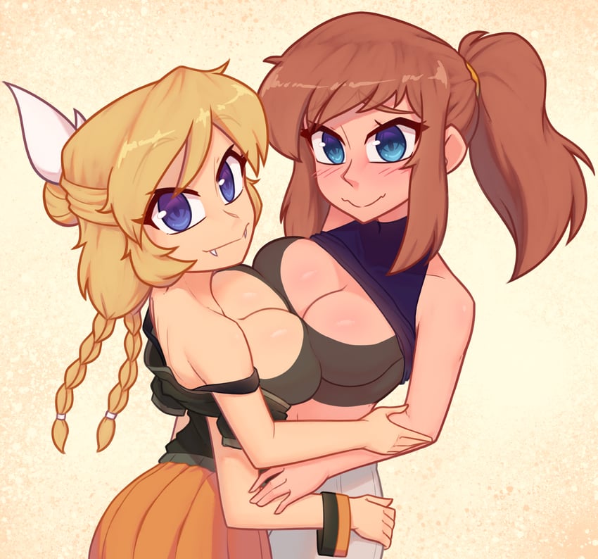 hat kid and nelly (original and 1 more) drawn by xyronii