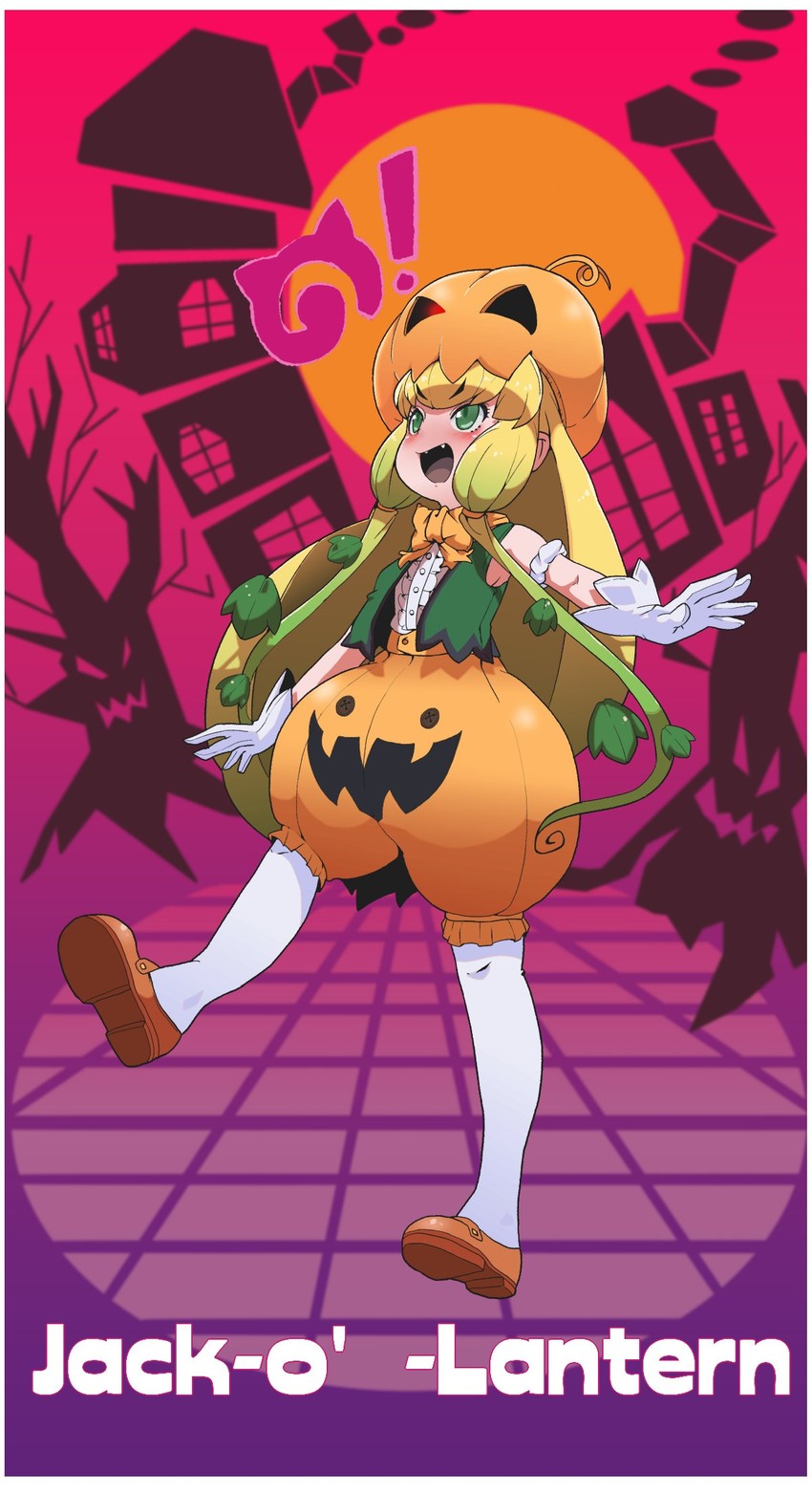 jack-o'-lantern (kemono friends and 1 more) drawn by onaji_(sokudo_seigen)