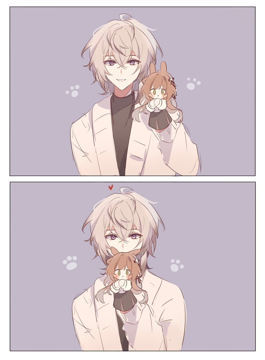 hoshino ichika and okazaki kei (collar x malice) drawn by w047