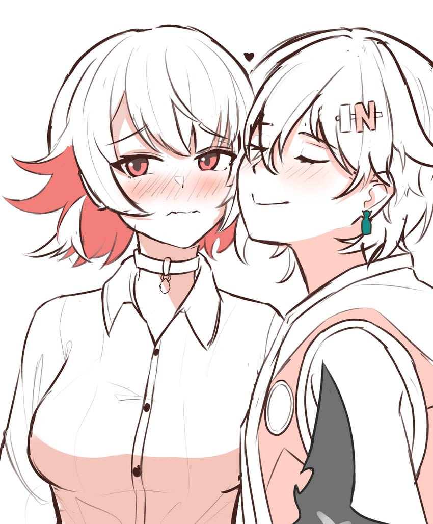 ellen joe and belle (zenless zone zero) drawn by zysora