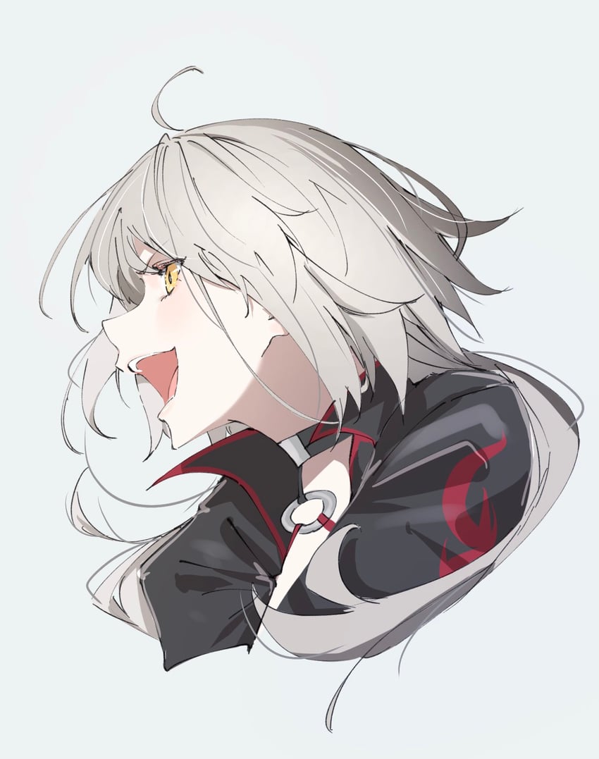 jeanne d'arc alter (fate and 1 more) drawn by ri_o_ne_su