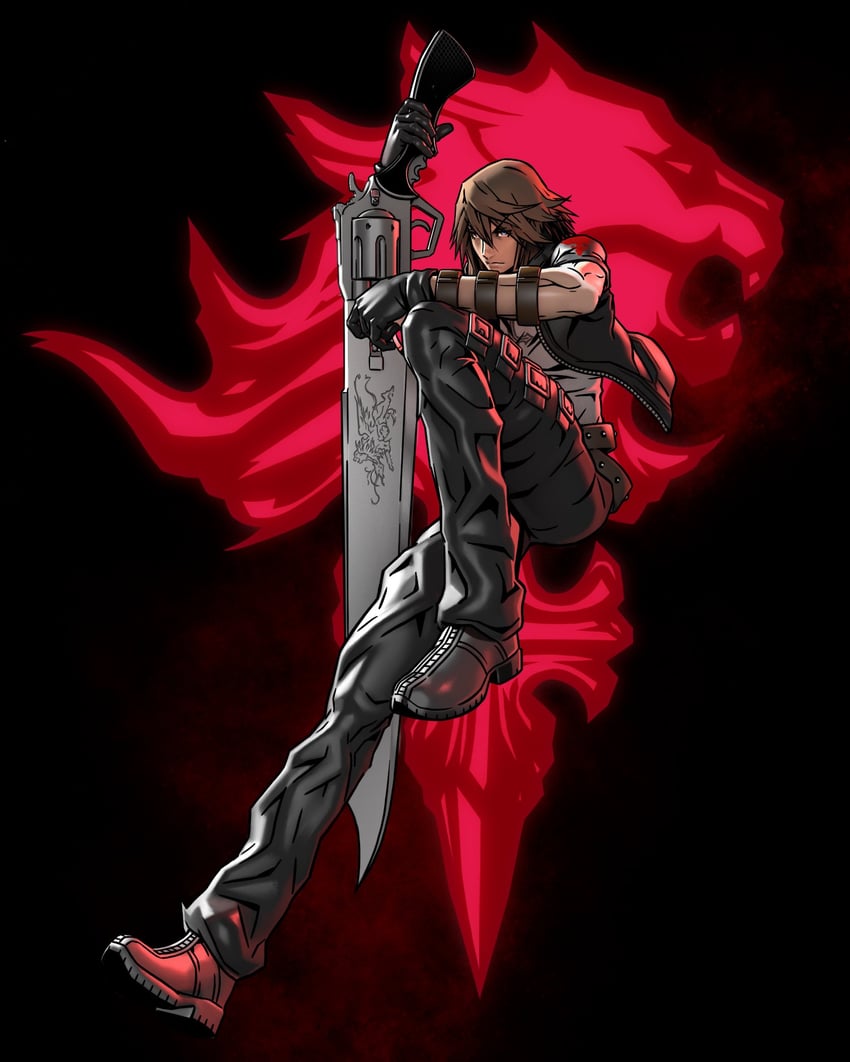 squall leonhart (final fantasy and 3 more) drawn by ldawb