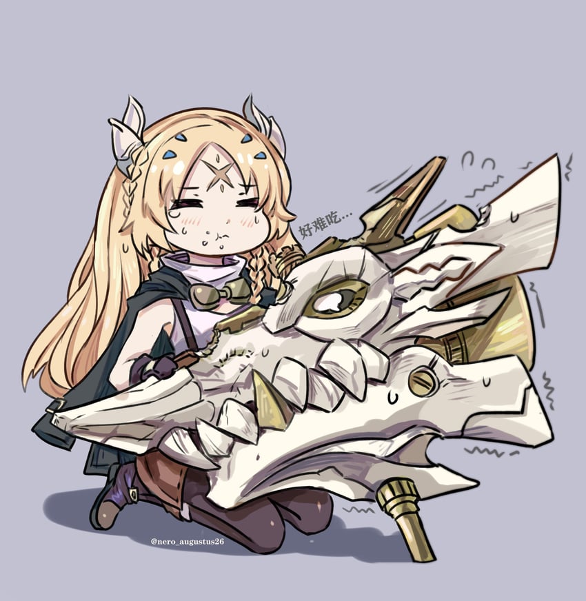 ecclesia and incredible ecclesia the virtuous (yu-gi-oh!) drawn by nero_augustus