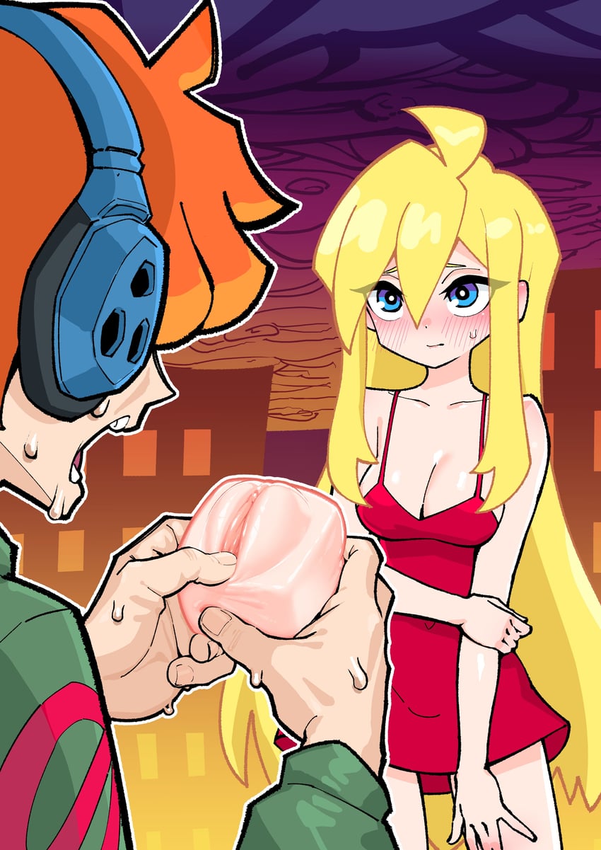 panty and brief (panty & stocking with garterbelt) drawn by orgoglioso_banane