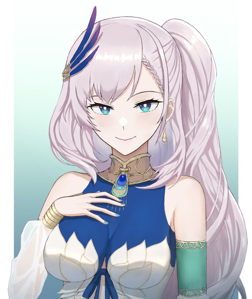 pavolia reine (hololive and 1 more) drawn by rz_ix