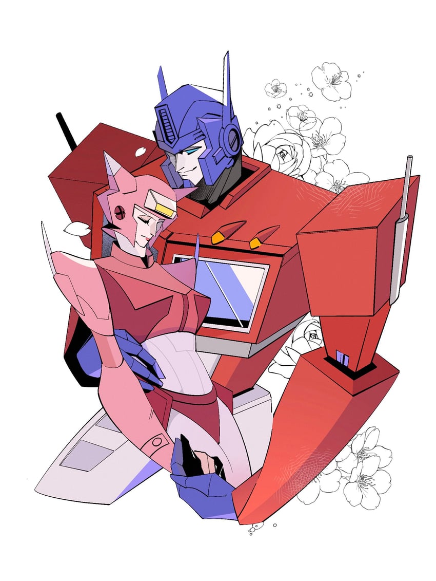 optimus prime and elita one (transformers and 1 more) drawn by ripper6857