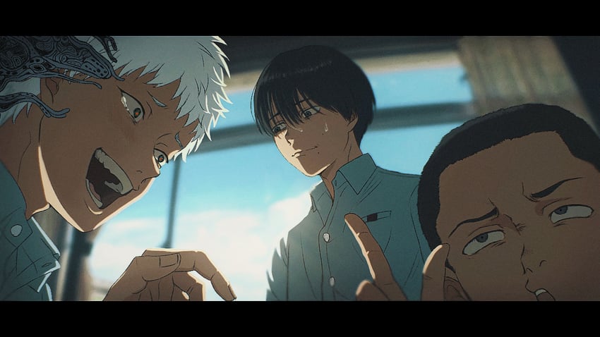 indou hikaru, tsujinaka yoshiki, and maki yuuta (hikaru ga shinda natsu) drawn by arashi_(boom_sate225)