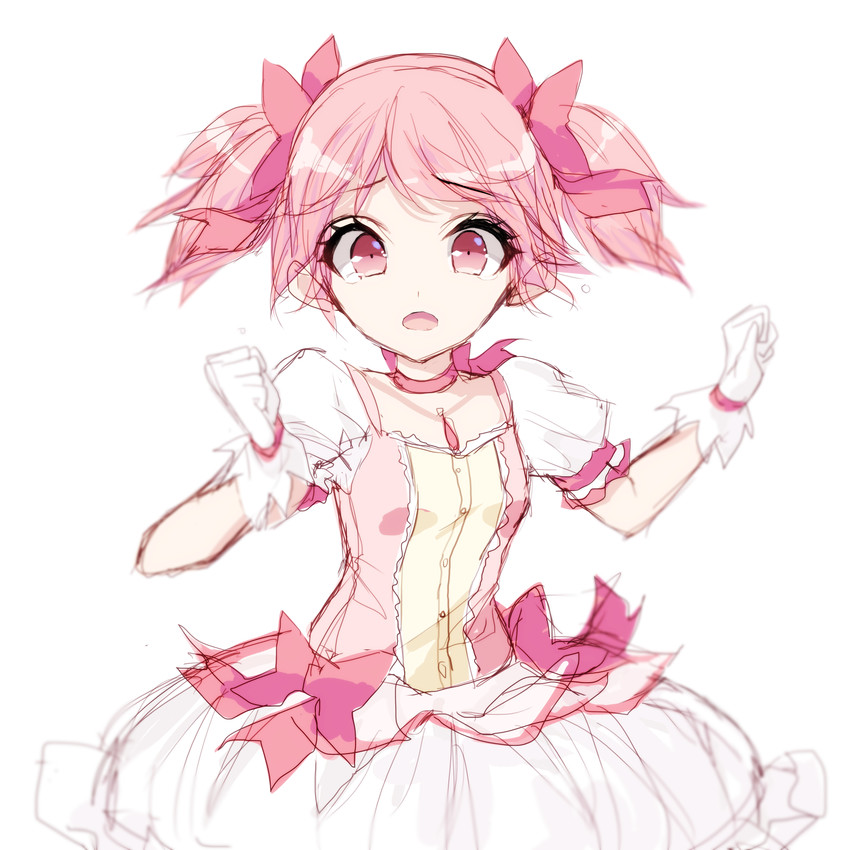 kaname madoka (mahou shoujo madoka magica) drawn by misteor