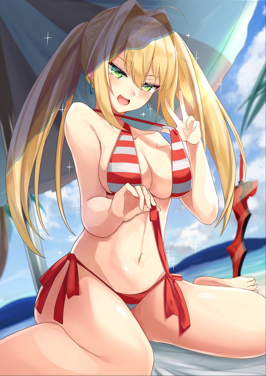 nero claudius (fate and 1 more) drawn by igayan