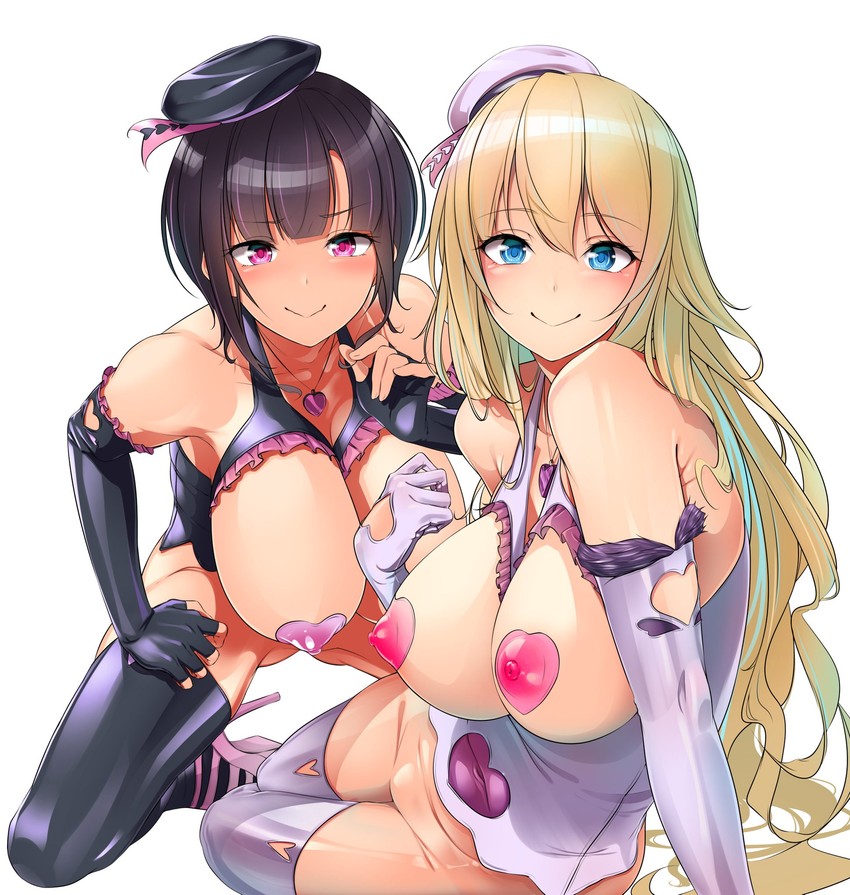 atago and takao (kantai collection) drawn by shinomu_(cinomoon)