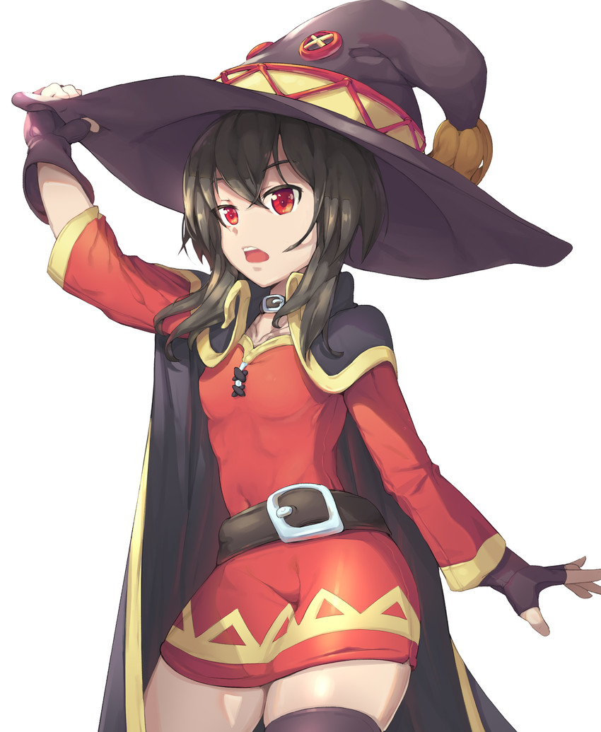 megumin (kono subarashii sekai ni shukufuku wo!) drawn by b._hory_grail