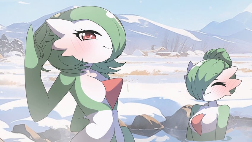 gardevoir (pokemon and 1 more) drawn by grapeanime
