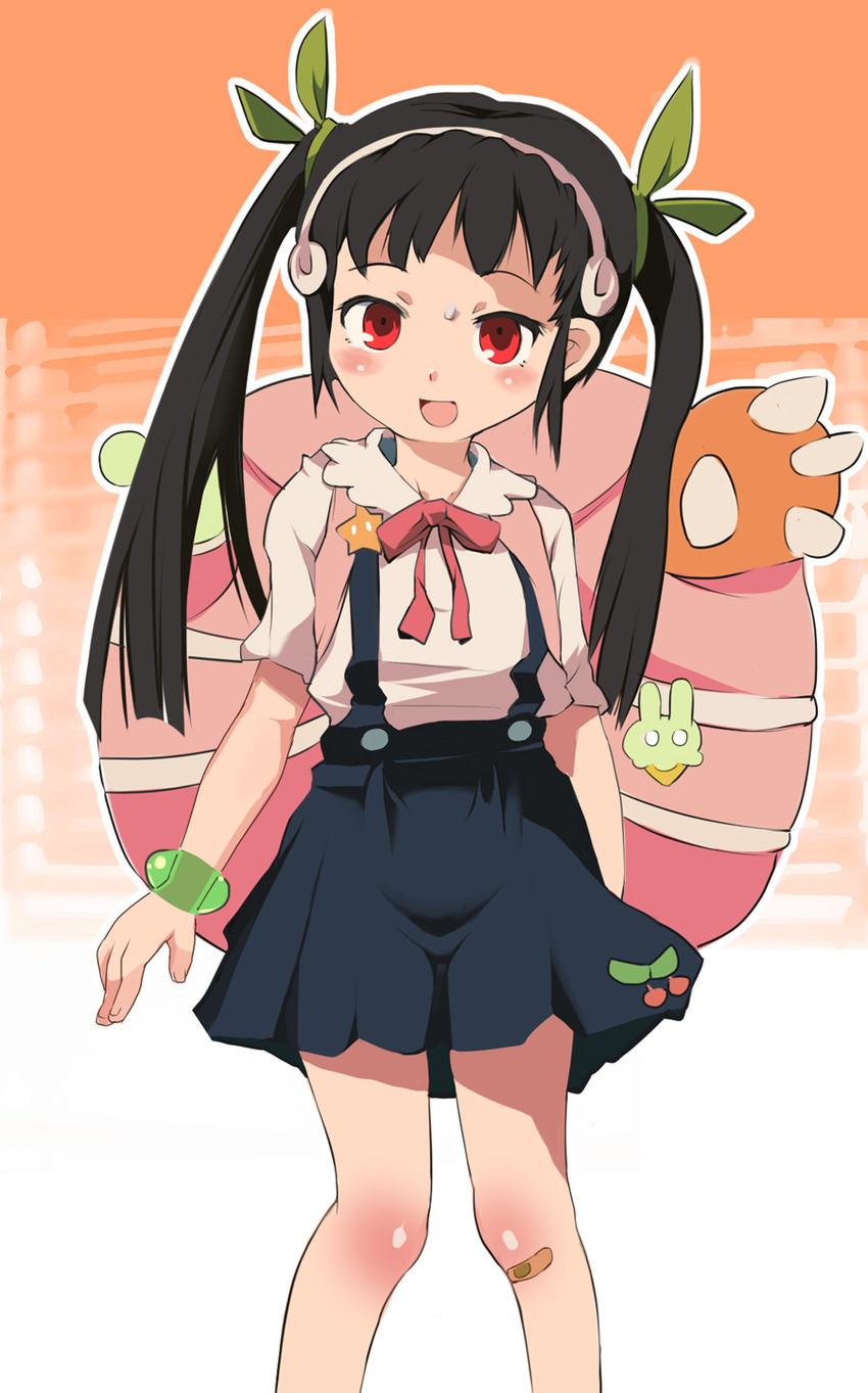 hachikuji mayoi (monogatari and 1 more) drawn by sasago_kaze