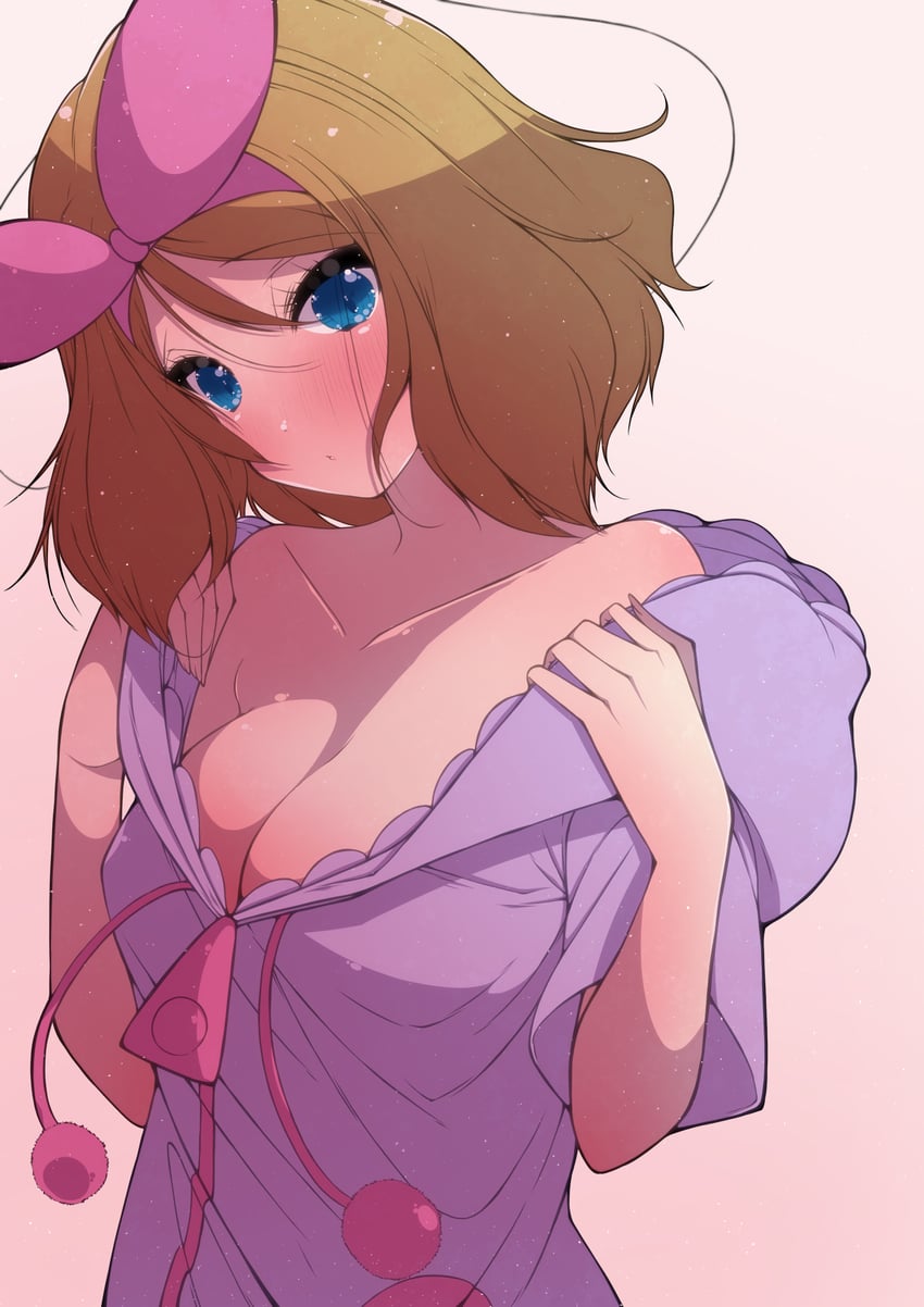 serena (pokemon and 1 more) drawn by fujiwara_hiro_(kaede_ciao)