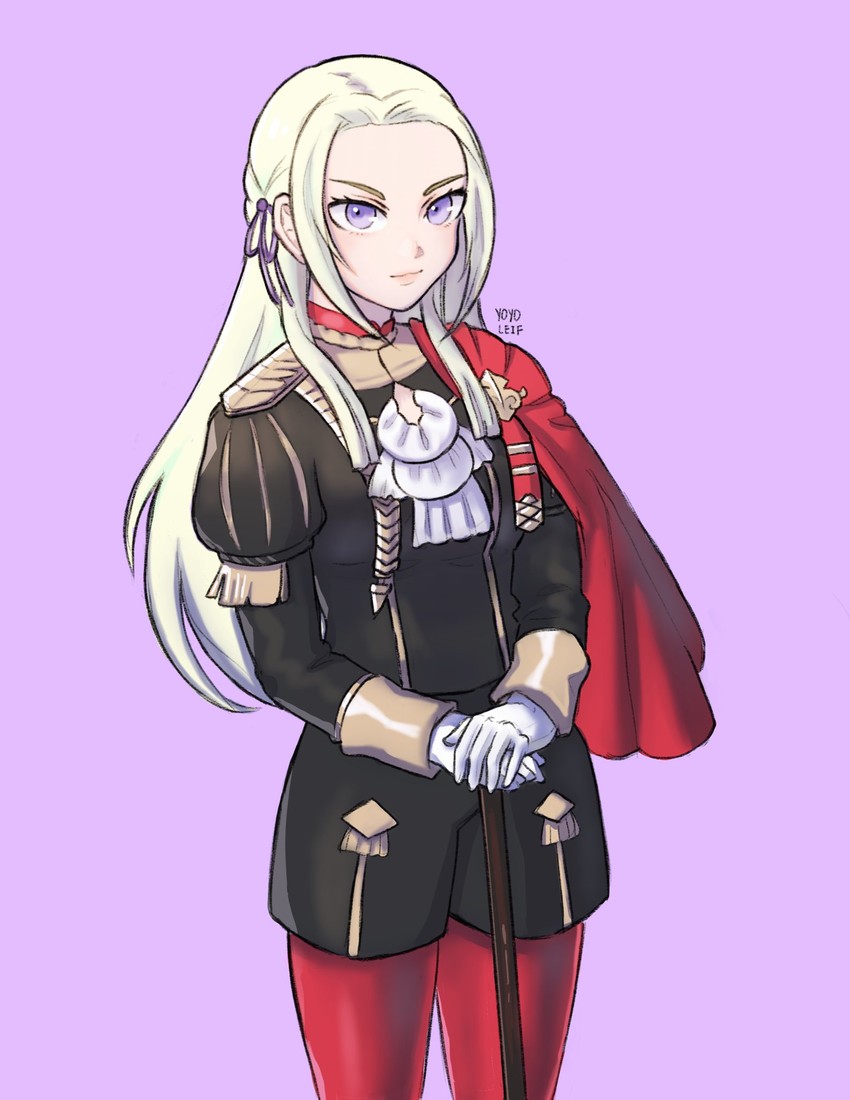 edelgard von hresvelg (fire emblem and 1 more) drawn by yolie