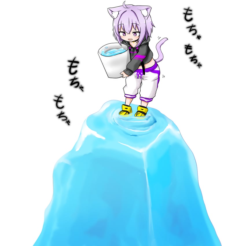 nekomata okayu (hololive and 1 more) drawn by sugar_maze
