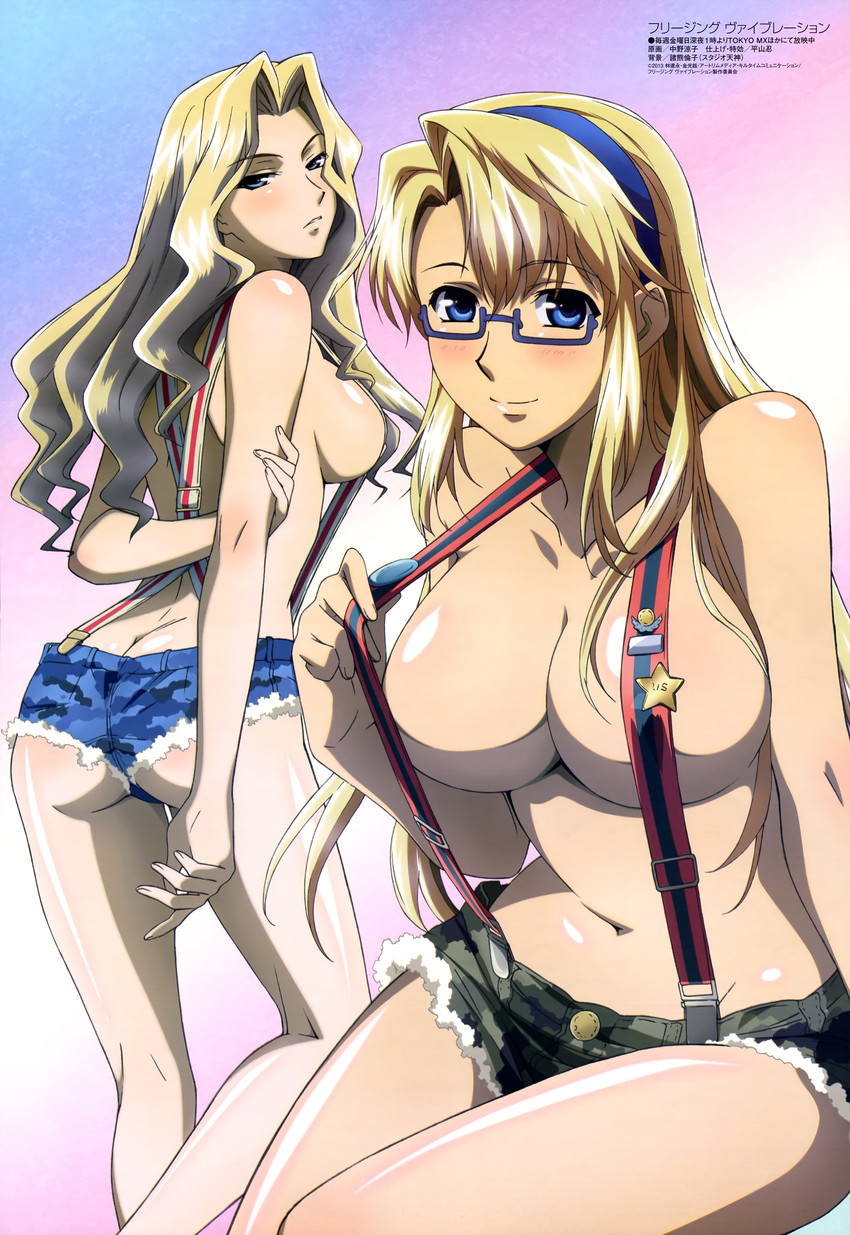 satellizer el bridget and elizabeth mably (megami magazine and 2 more) drawn by nakano_ryouko