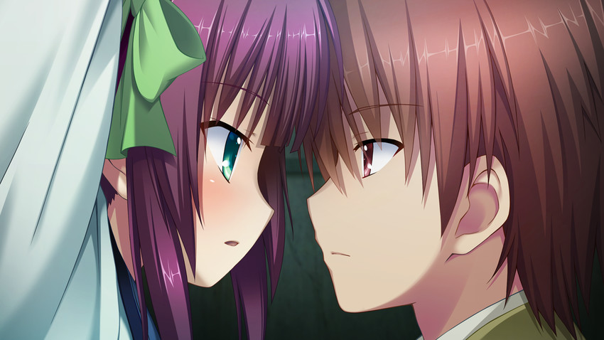 nakamura yuri and otonashi yuzuru (angel beats!) drawn by na-ga