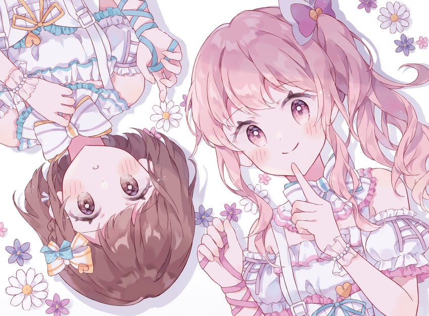 shinonome ena and akiyama mizuki (project sekai and 1 more) drawn by napo_(napo_illust)