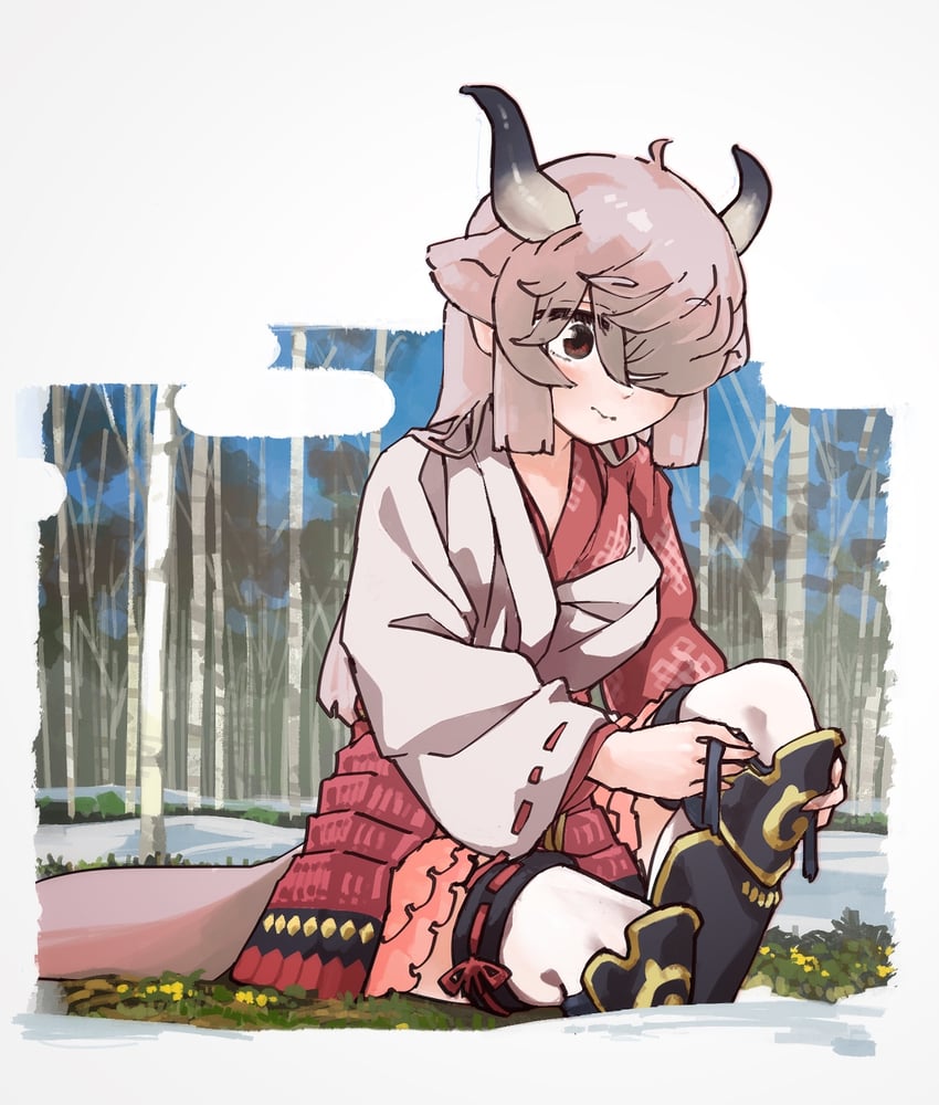 yak (kemono friends and 1 more) drawn by toki_reatle