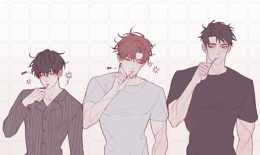 agent choi, ryu jaekwan, and kim soleum (gwechul) drawn by yum_606