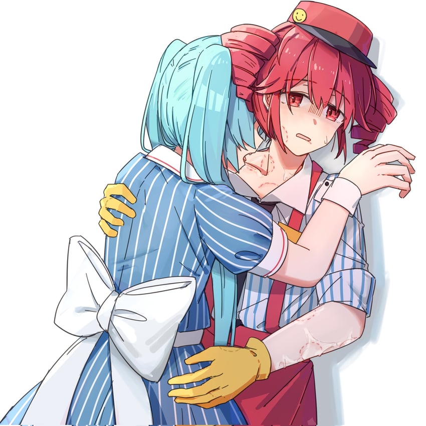 hatsune miku and kasane teto (vocaloid and 2 more) drawn by frontiersun