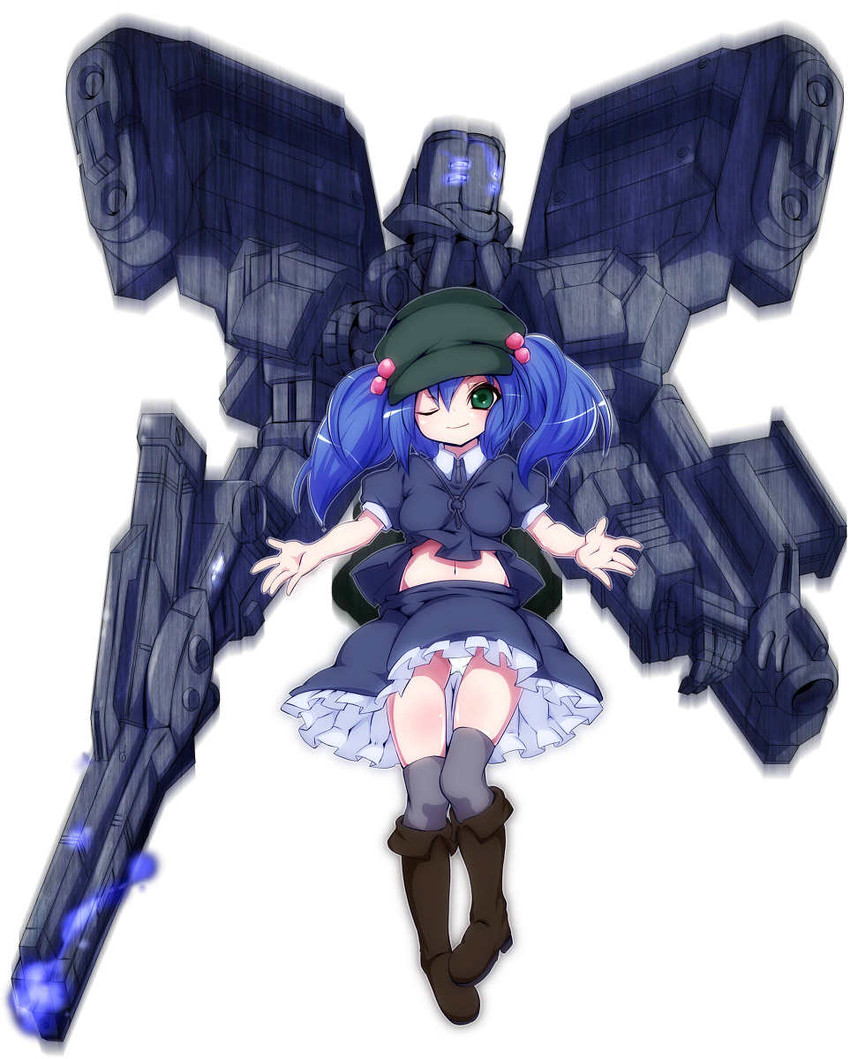kawashiro nitori and jack-o (touhou and 1 more) drawn by karasawa-40