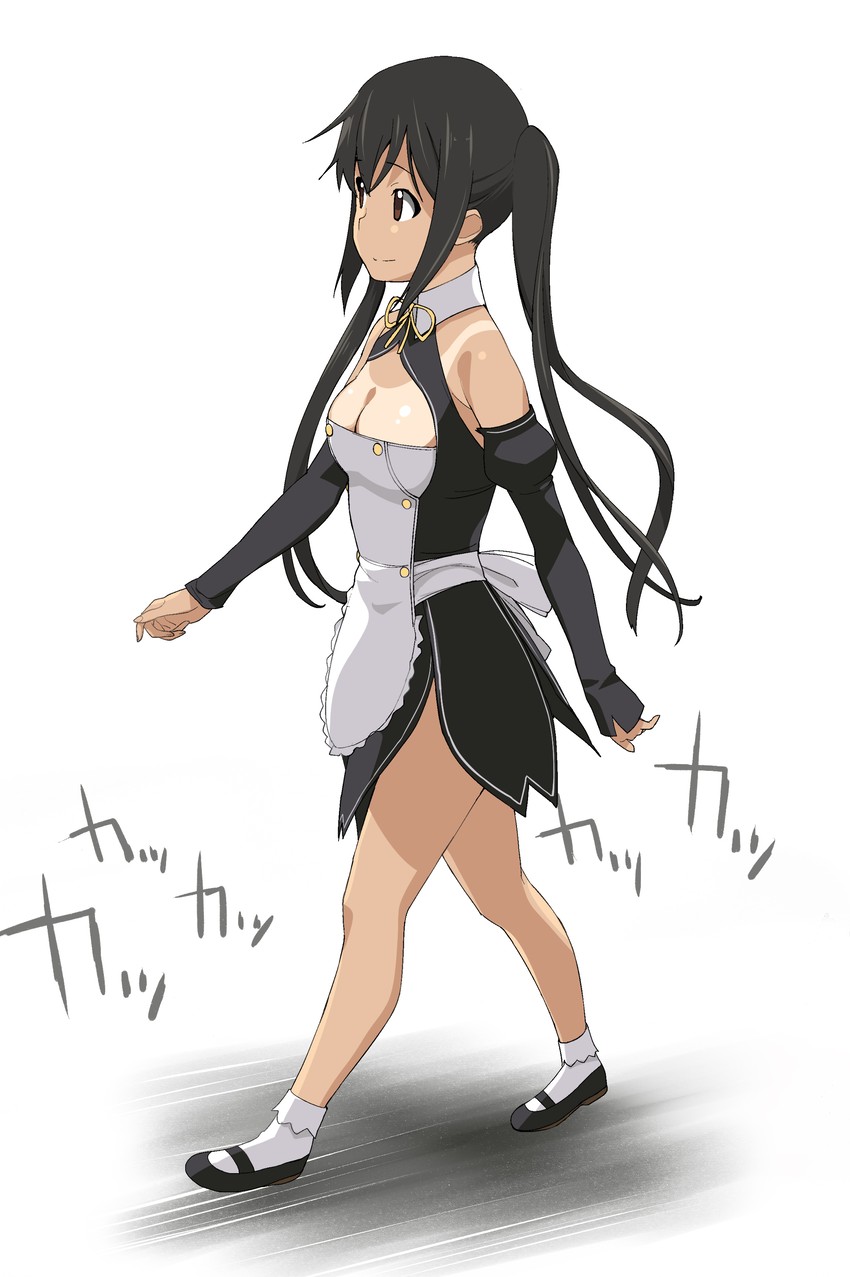 nakano azusa and setsu (k-on! and 1 more) drawn by a1_(initial-g)