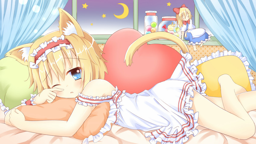 alice margatroid and shanghai doll (touhou) drawn by umi_suzume