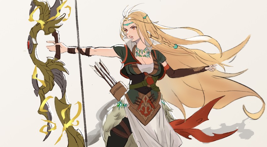 ullr (fire emblem and 2 more) drawn by jonbur_man